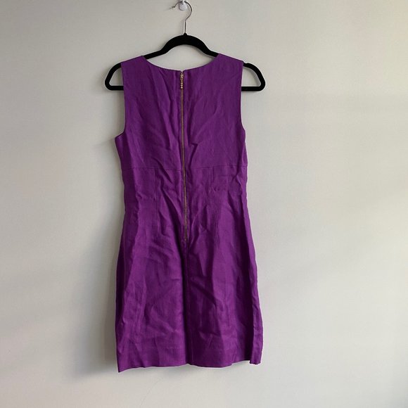KATE SPADE Royal Purple Linen Dress - Picture 3 of 4